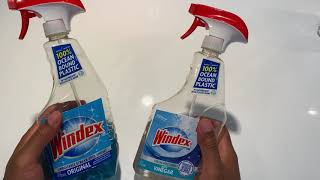 Windex Vinegar vs Windex Original