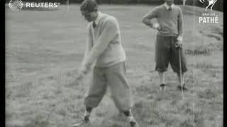 Boys' golf tournament in Coombe Hill (1926)