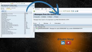Mass update article master data mm46