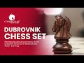 Exploring Chess History: 1950's Dubrovnik Bobby Fischer Chessmen by chessbazaar.com