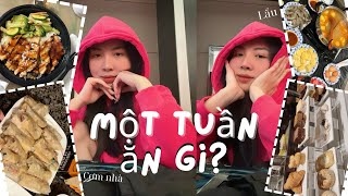 Một Tuần Chúng Mình Ăn Gì?/ Nấu Cơm Nhà, Ăn Ké Nhà Bạn, Đi Ăn Hàng…