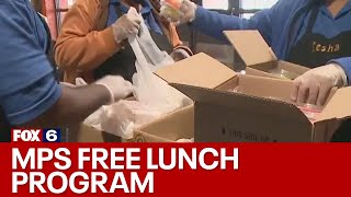 MPS launch free breakfast and lunch program for students | FOX6 News Milwaukee