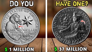 Rarest US Quarter Dollar Coins Worth Big Money!