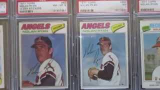 Nolan Ryan PSA Baseball Card Collection