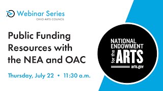 Public Funding Resources with the NEA and OAC