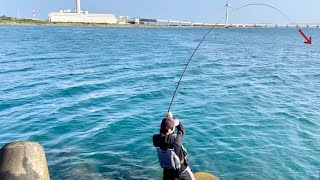 久しぶりのフカセ釣りで引ったくる回遊魚【沖縄釣り　okinawafishing】