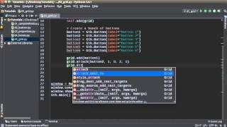 Python GUI Development with GTK+ 3 - Tutorial 5 - Grid Layout