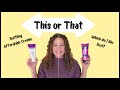 This or That | Battling Two Affordable Curl Creams | Which Results Do I Like Best? |