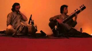 Nasir Aziz and Denis Kucherov - sitar + tabla concert in Paris