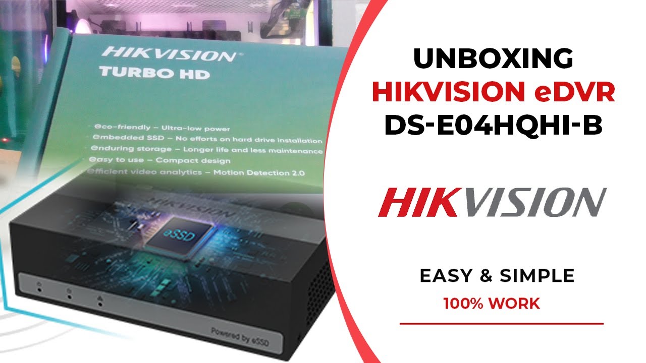 Unboxing Produk Terbaru Hikvision EDVR DS-E04HQHI-B - YouTube