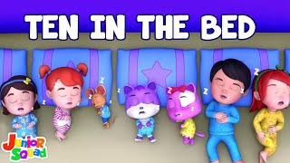 Ten In The Bed, Counting Song and Kindergarten Rhyme for Kids