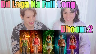 Korean singers' reaction to addictive Indian music🇮🇳Dil Laga Na Full Song Dhoom:2⎮AOORA & hennessyan