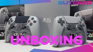 PlayStation 30th Anniversary DualSense Edge and DualSense Unboxing