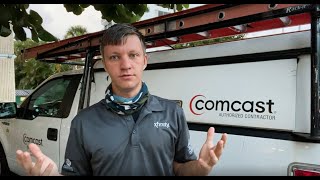 Новая работа в США - Кабельщик Comcast cable technician