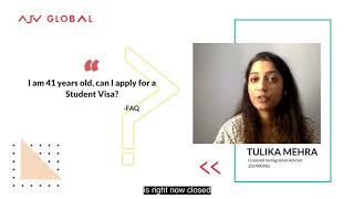 I AM 41 YEARS OLD, CAN I APPLY FOR A STUDENT VISA? | FAQs | AJV GLOBAL
