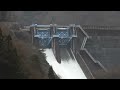 水殿ダム2門放流＠長野県松本市