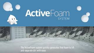 Panasonic Washing Machines Features - Active Foam System
