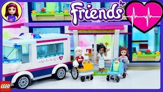 Lego Friends Heartlake Hospital Part 1 Build Review Silly Play Kids Toys