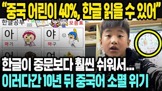 이러다 중국어 곧 소멸된다 | 중국에서 난리난 한국어 열풍 | 한국 드라마와 K팝이 끼친 영향