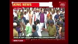 Amit Shah Takes Part In 'Janaraksha' Campaign In Thiruvananthapuram
