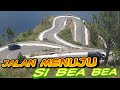 jalan menuju  wisata si bea bea di samosir mulai dari jalan lintas tele