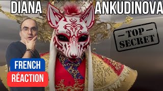 Diana Ankudinova - Ermine in mask Singer (secrets) ║ French reaction!