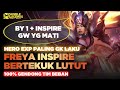 Exp Lane Paling GK Laku! Freya Inspire Bertekuk Lutut! 100% Gendong Tim Beban!