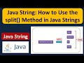 Java String: How to Use the split() Method in Java Strings | Java Tutorial