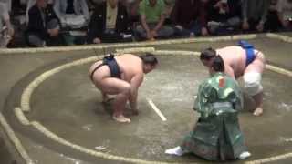 20140915 大相撲秋場所2日目　碧山ｖｓ稀勢の里