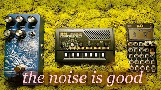 This Noise Machine Is All I Ever Wanted (Korg Monotron Delay and PO-33 Jam)