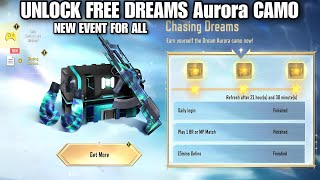 *NEW* How To Unlock Unlimited Free Dreams Aurora Camo Crates Chasing Dreams Event Cod mobile 2024