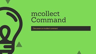 Splunk Commands : Discussion on "mcollect" command
