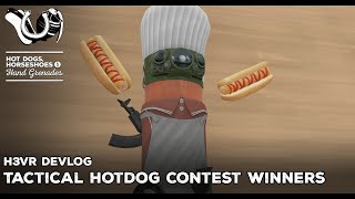 H3VR Early Access Devlog: Tactical Hotdog Recipe Contest Winners