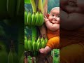 so cute funny moment of little monk #youtubeshorts #shivi #shorts #littlemonk #viraltiktok #moyemoye