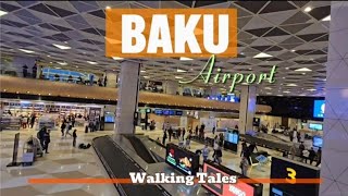 Exploring Baku Airport (2024) | A Walkthrough Of GYD Airport  | Airport to City Center By Bus