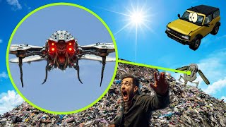 DRONES EATERS IN REAL LIFE AND IN THE GAME! Found a strange drone in a dump. Gosha horror stories.