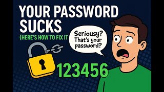🔐 Your Password Sucks (Here’s How to Fix It)
