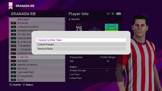 eFootball PES 2020 How to transfer a player from one team to another team