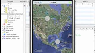 Xcode: Programming an advanced Map View