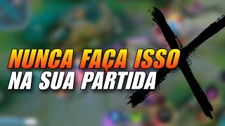 NUNCA FAÇA ISSO JOGANDO TRIO | Mobile Legends