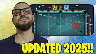 8 Ball Pool Hack/MOD APK iOS \u0026 Android Tutorial - Working Aim Guideline Tool APP 2025