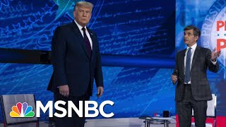 Trump Struggles With Tough Questions From Voters At Town Hall | The 11th Hour | MSNBC