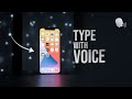 How to Type with Voice on iPhone (tutorial)
