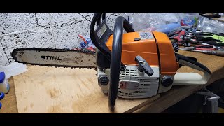 Stihl 034 Super Barnfind | Neuaufbau (2/2) | ReBuild | (Motorsäge Neuaufbau)