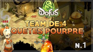 DOFUS UNITY - DEBUT DES QUETES DU SUPER DOFUS POURPRE (+PRE REQUIS PNJ TABLETTE)