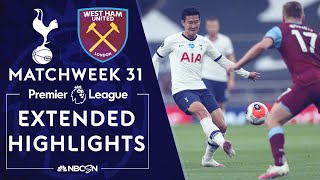 Tottenham v. West Ham United | PREMIER LEAGUE HIGHLIGHTS | 6/23/20 | NBC Sports