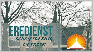 Eredienst 9-2-2025 18:30 uur,  ds. M. Goudriaan (Ede)