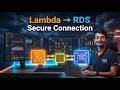 AWS Lambda Connect to RDS Securely using Secrets Manager | Full Hands-On DevOps Tutorial