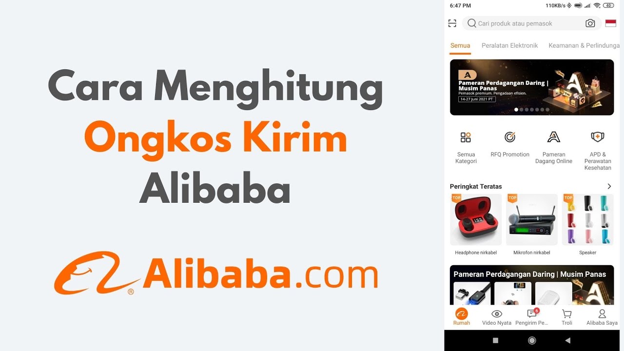 Cara Menghitung Ongkos Kirim Alibaba - YouTube