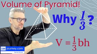 Volume of Pyramid: why 1/3 in the formula
